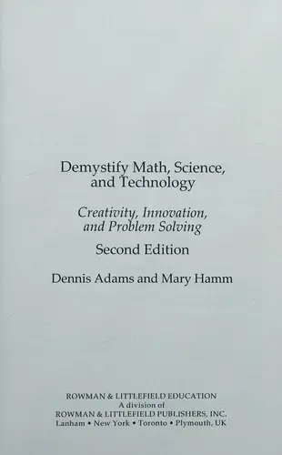 Cover of Demystify Math, Science, and Technology