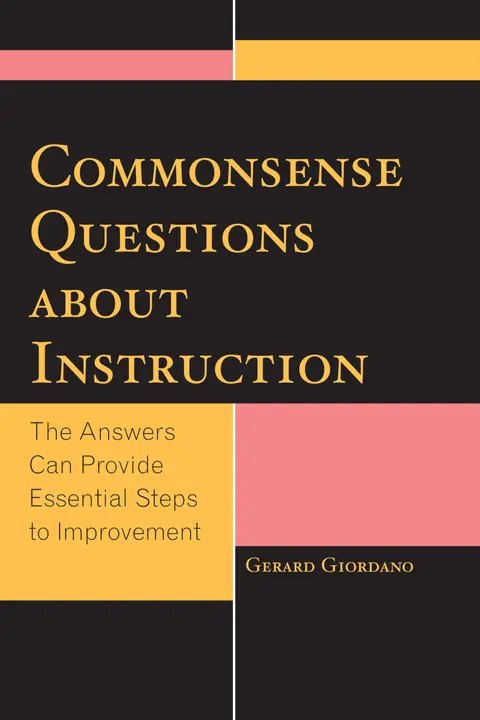 Cover of Commonsense Questions About Instruction