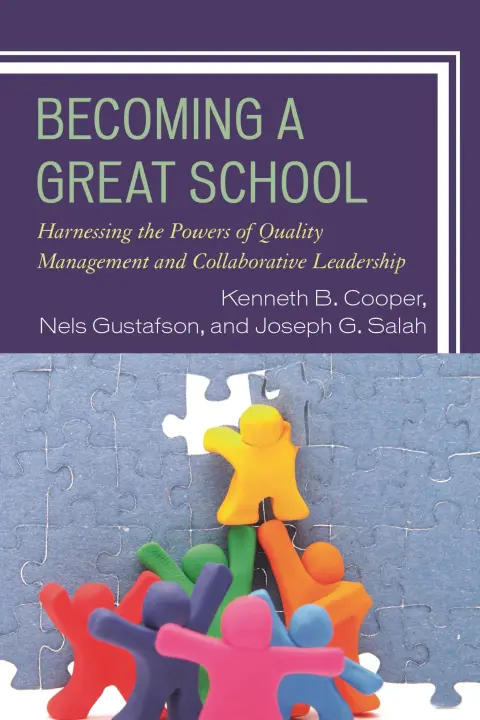 Cover of Becoming a Great School