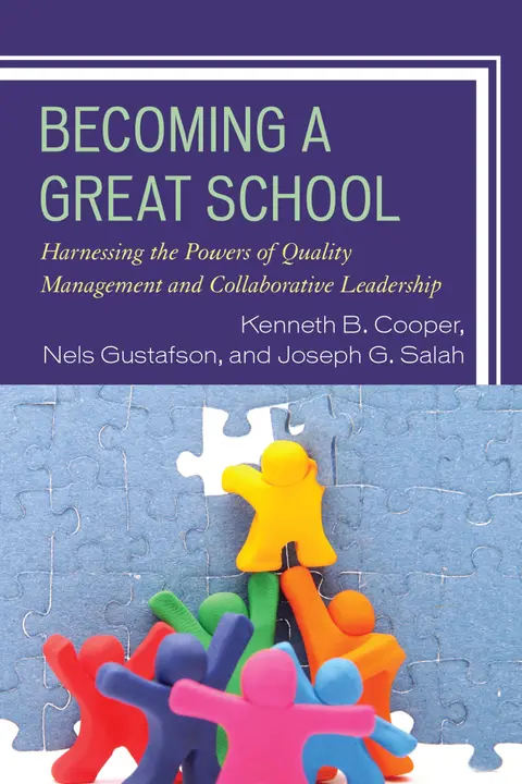 Cover of Becoming a Great School