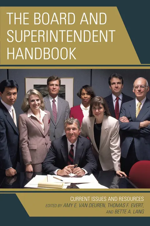 Cover of The Board and Superintendent Handbook
