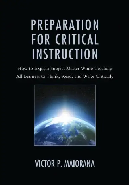 Cover of Preparation for Critical Instruction
