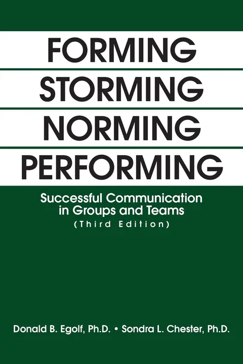 Cover of Forming Storming Norming Performing