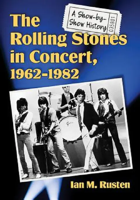 Cover of The Rolling Stones in Concert, 1962-1982