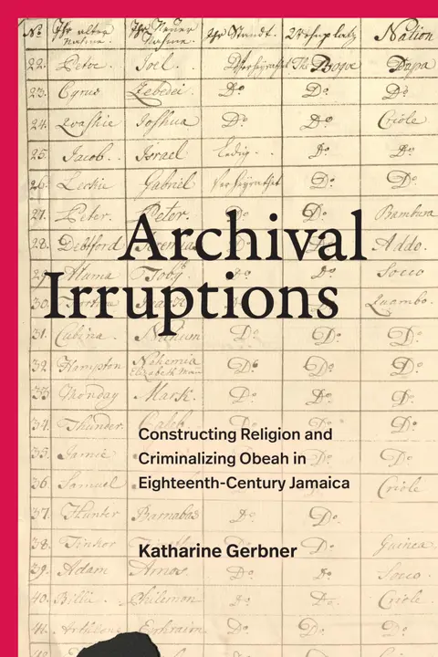 Cover of Archival Irruptions