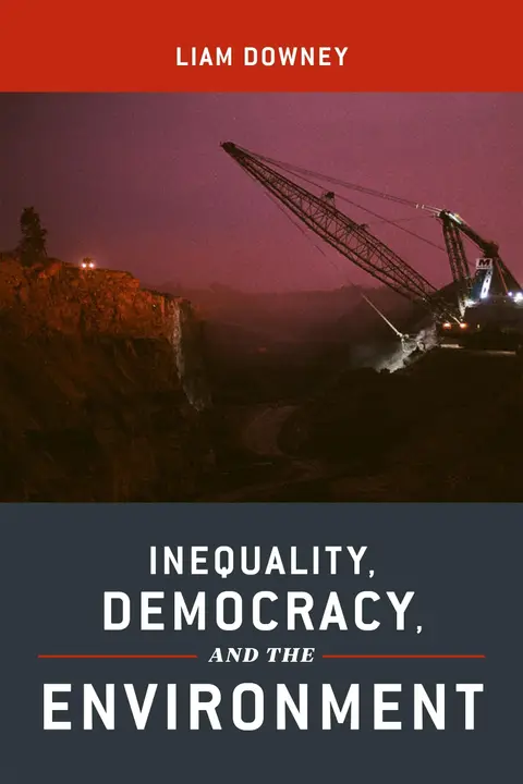 Cover of Inequality, Democracy, and the Environment