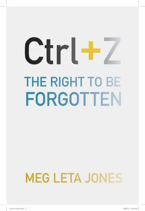 Cover of Ctrl + Z