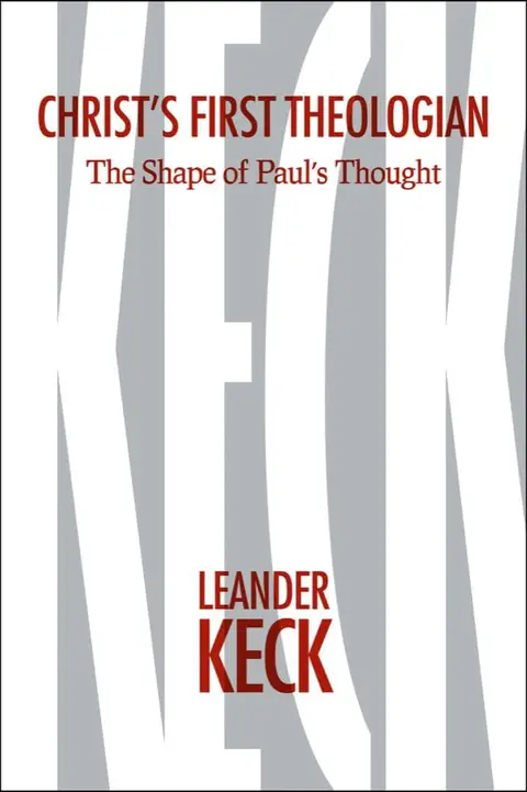 Cover of Christ's First Theologian