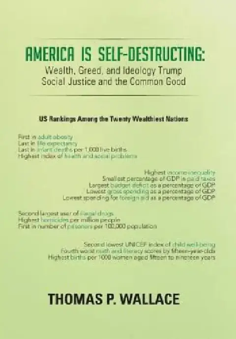 Cover of America Is Self-Destructing