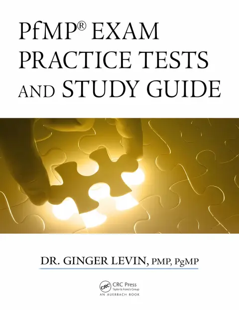 Cover of PfMP® exam practice tests and study guide