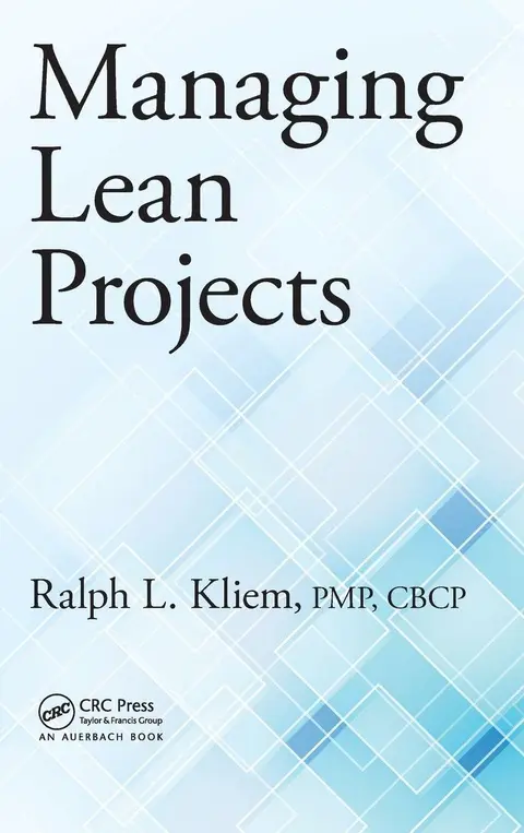 Cover of Managing Lean Projects