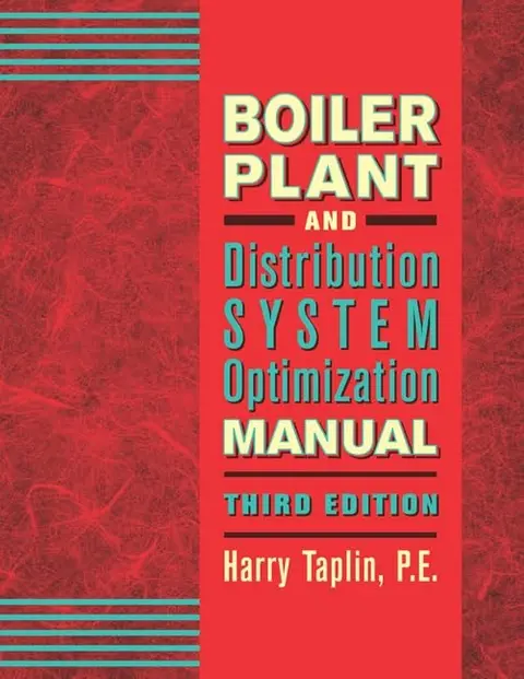 Cover of Boiler Plant and Distribution System Optimization Manual, Third Edition