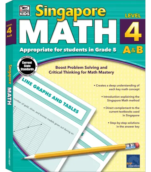Cover of Singapore Math, Grade 5