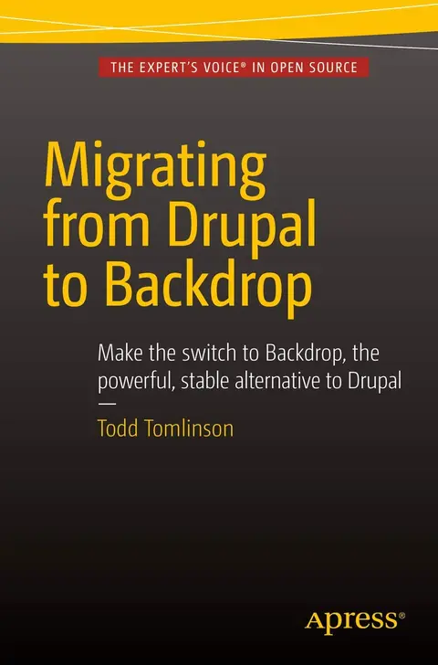 Cover of Migrating from Drupal to Backdrop
