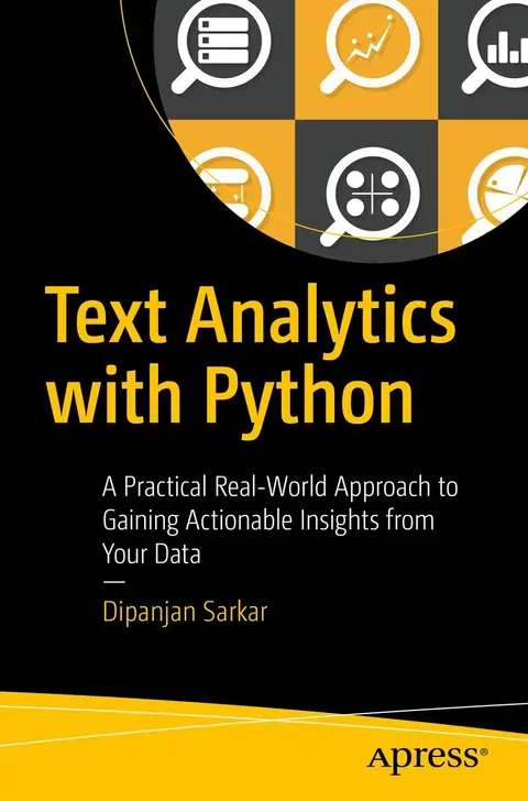 Cover of Text Analytics with Python