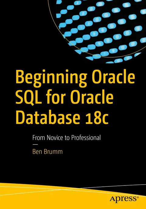 Cover of Beginning Oracle SQL for Oracle Database 18c