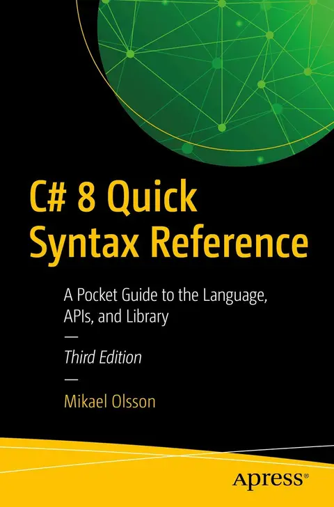 Cover of C# 8 Quick Syntax Reference