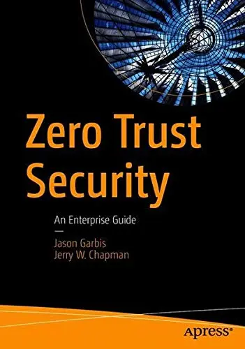 Cover of Zero Trust Security