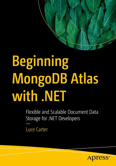 Cover of Beginning Mongodb Atlas with .net