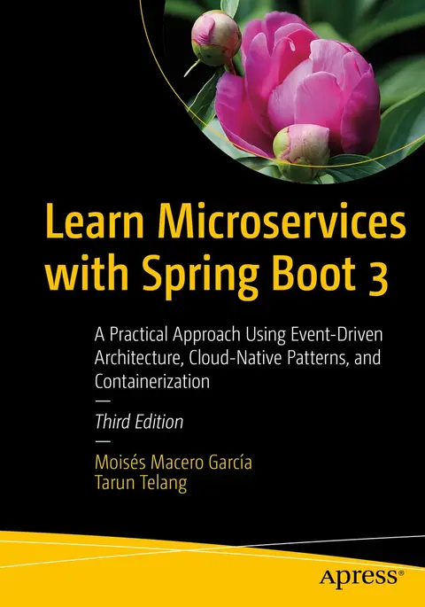 Cover of Learn Microservices with Spring Boot 3