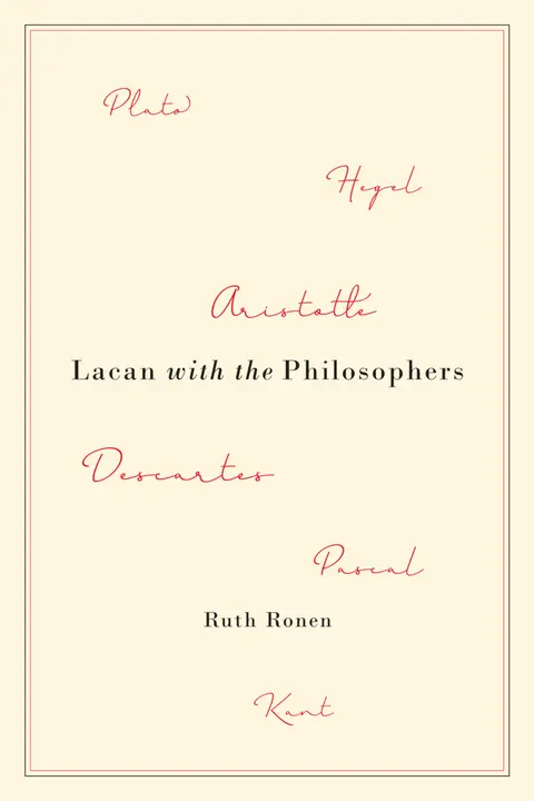 Cover of Lacan with the Philosophers