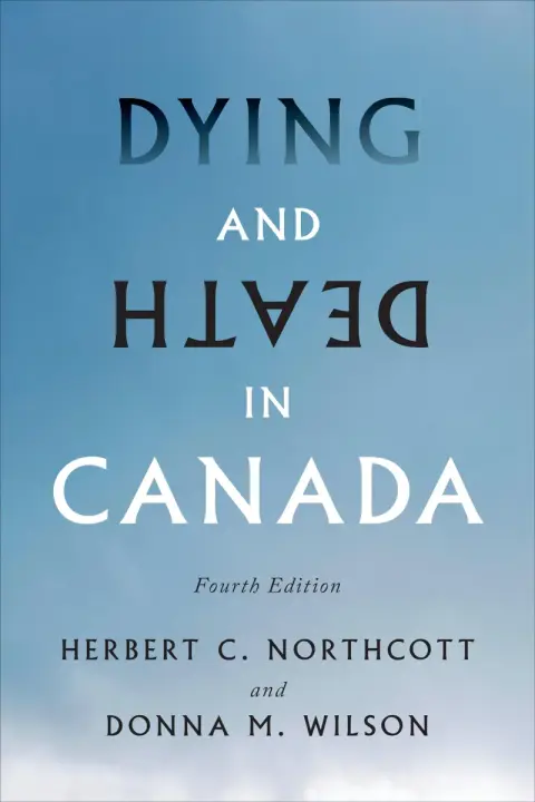 Cover of Dying and Death in Canada
