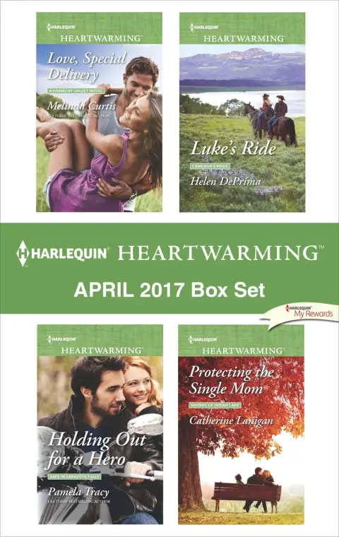 Cover of Harlequin Heartwarming April 2017 Box Set