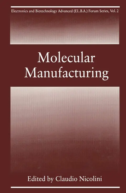 Cover of Molecular Manufacturing