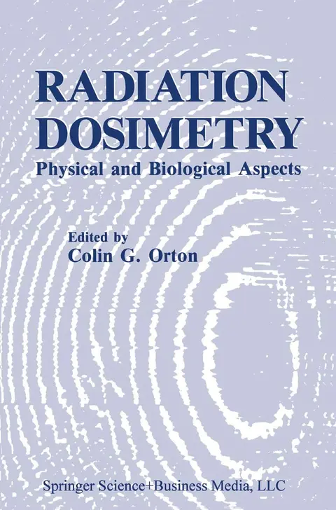 Cover of Radiation Dosimetry