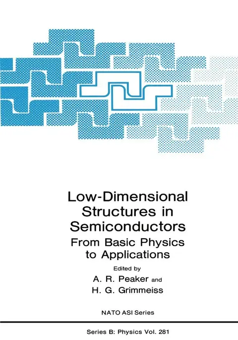 Cover of Low-Dimensional Structures in Semiconductors