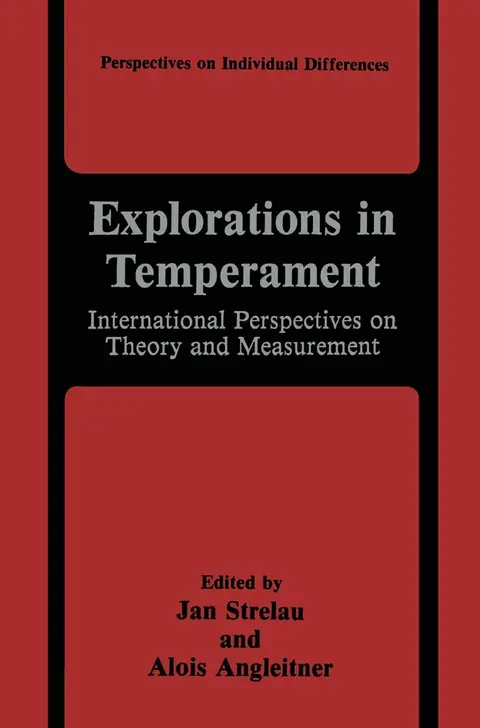 Cover of Explorations in Temperament