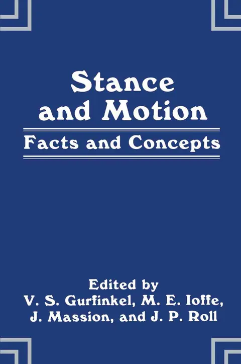 Cover of Stance and Motion