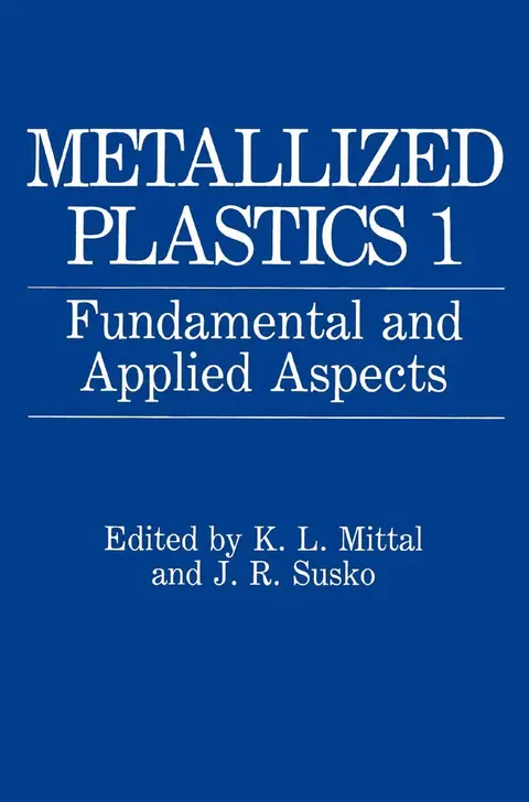 Cover of Metallized Plastics 1