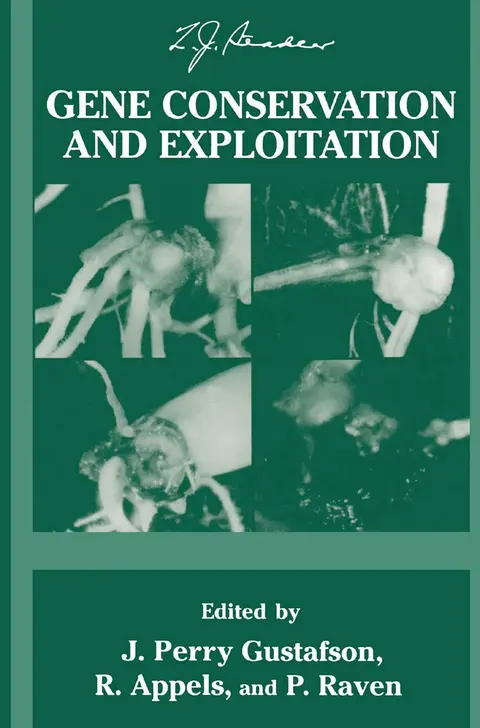 Cover of Gene Conservation and Exploitation