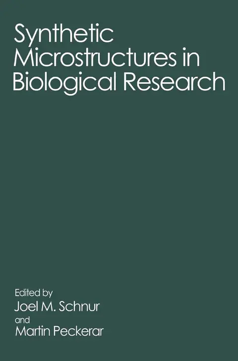 Cover of Synthetic Microstructures in Biological Research