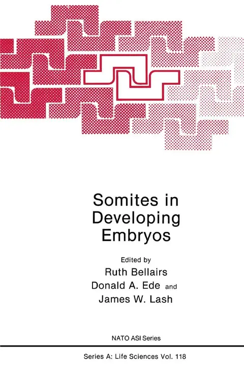 Cover of Somites in Developing Embryos