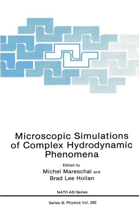 Cover of Microscopic Simulations of Complex Hydrodynamic Phenomena