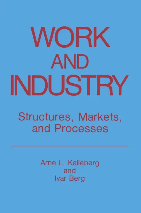 Cover of Work and Industry