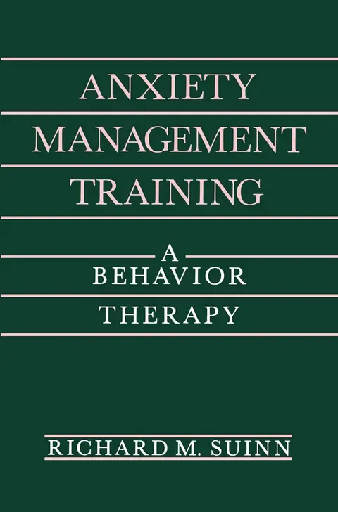 Cover of Anxiety Management Training