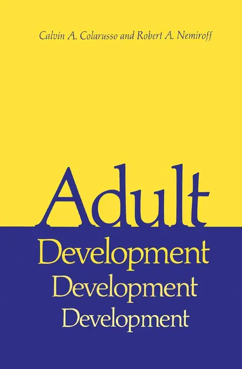 Cover of Adult Development