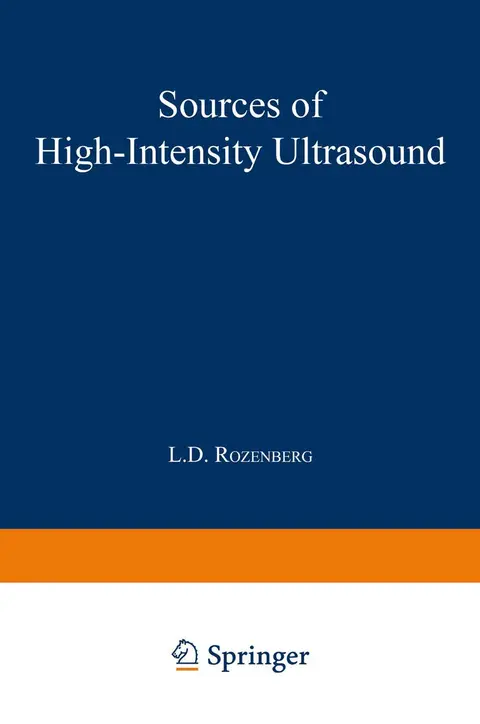 Cover of Sources of High-Intensity Ultrasound