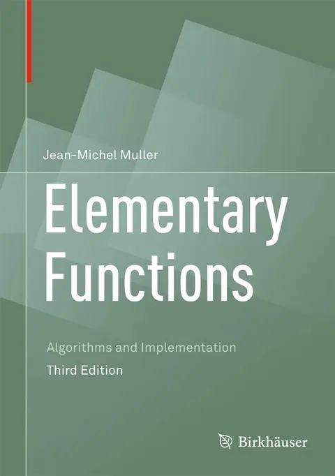 Cover of Elementary Functions