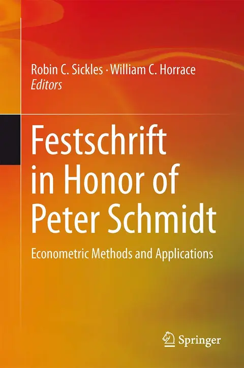 Cover of Festschrift in Honor of Peter Schmidt