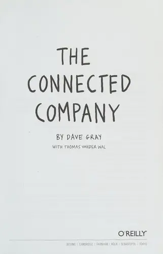 Cover of The Connected Company