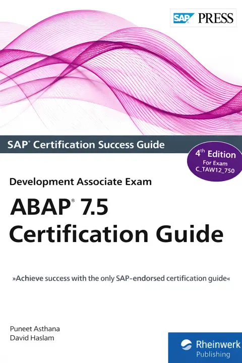 Cover of ABAP 7.5 Certification Guide