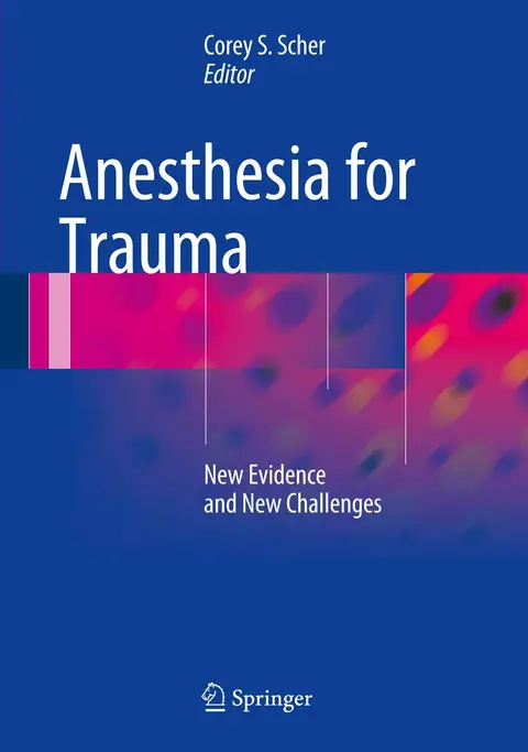 Cover of Anesthesia for Trauma