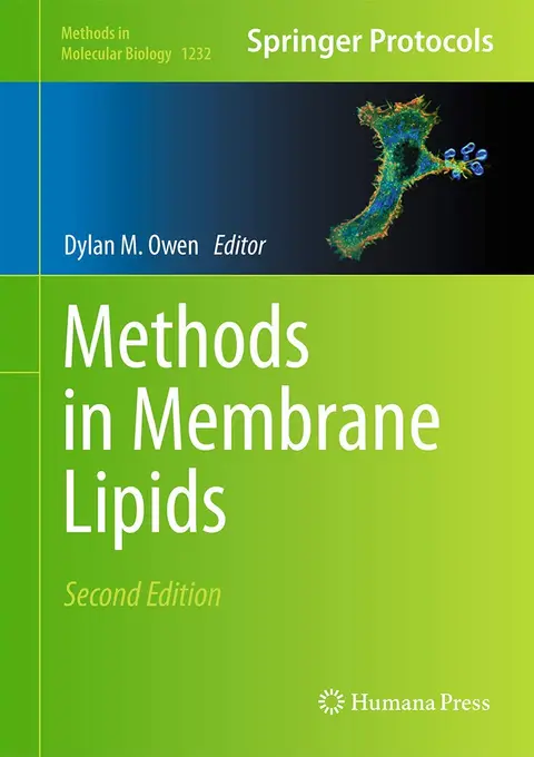 Cover of Methods in Membrane Lipids