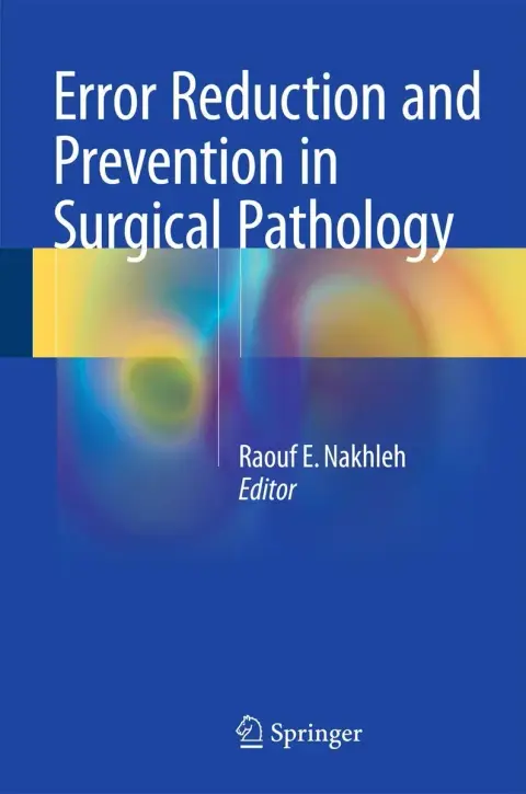 Cover of Error Reduction and Prevention in Surgical Pathology