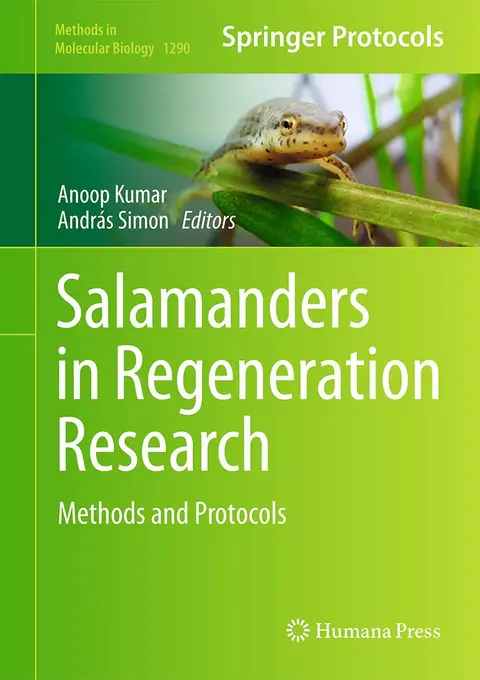 Cover of Salamanders in Regeneration Research