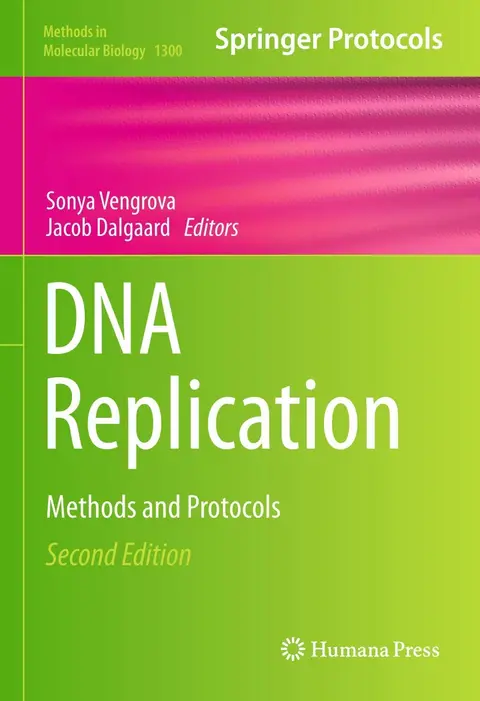 Cover of DNA Replication